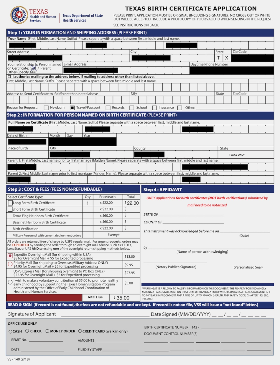 Massive Leak of US Birth Certificate Applications Exposed Online
